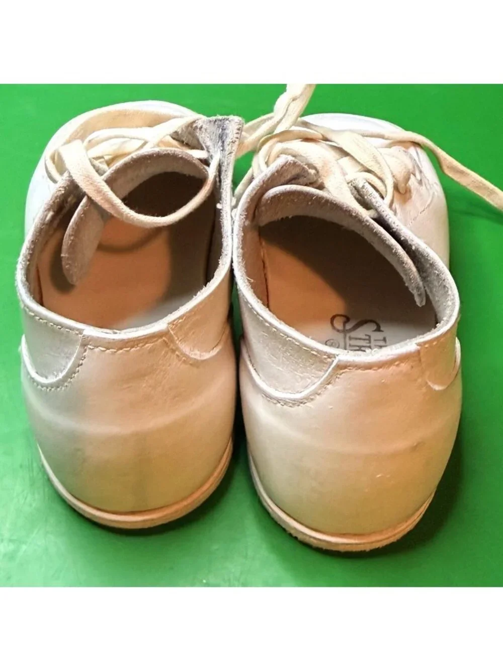 VTG Infant Baby Shoes Lot Stride Rite Leather Moccasin Booties Ruffled Slippers